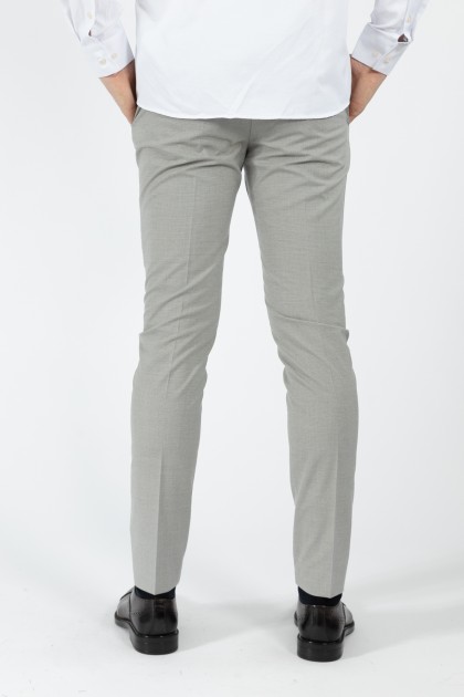PANTALONI GRI SLIM FIT TWN