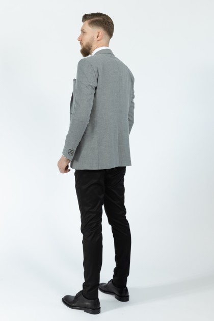 COSTUM CU VESTA GRI SLIM FIT TWN