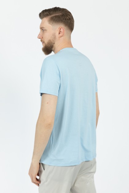 TRICOU BLEU REGULAR FIT D'S DAMAT