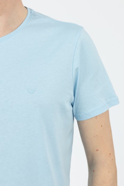 TRICOU BLEU REGULAR FIT D'S DAMAT