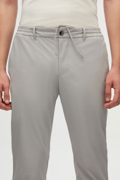PANTALONI CASUAL BEJ SLIM FIT D'S DAMAT