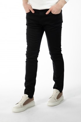 PANTALONI CHINO NEGRI SLIM FIT TWN