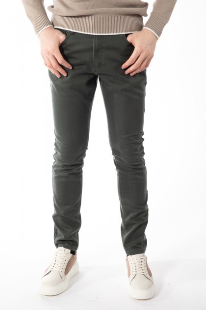 PANTALONI CHINO KAKI SLIM FIT TWN