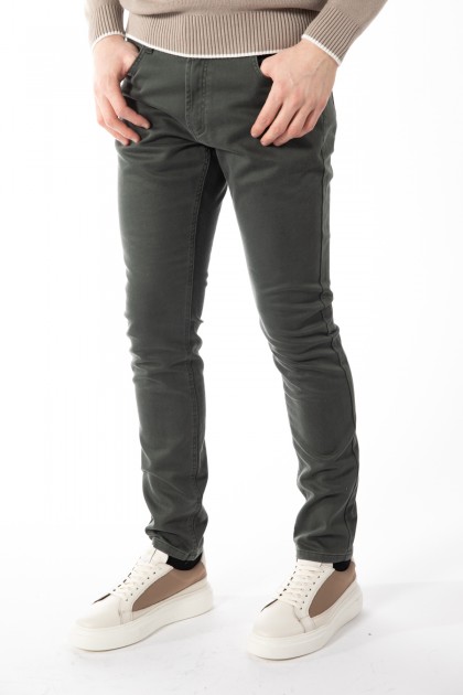 PANTALONI CHINO KAKI SLIM FIT TWN