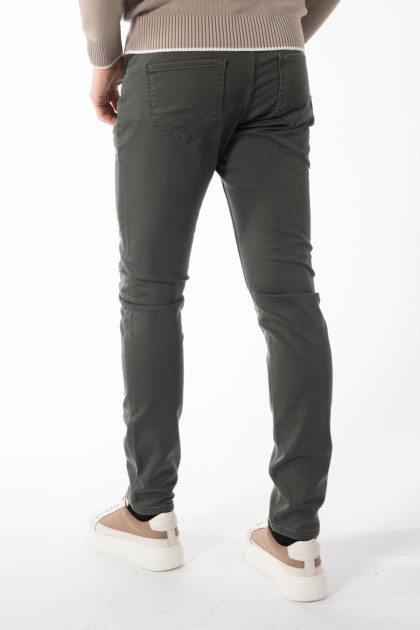 PANTALONI CHINO KAKI SLIM FIT TWN