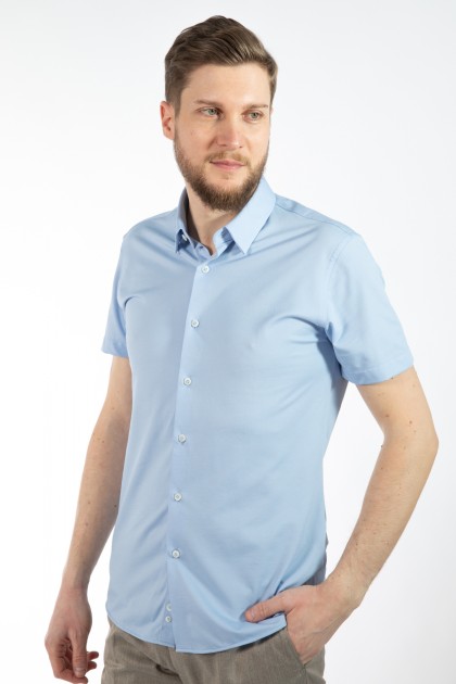 CAMASA BLEU SLIM FIT  D'S DAMAT