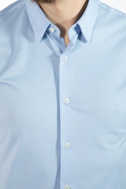 CAMASA BLEU SLIM FIT  D'S DAMAT