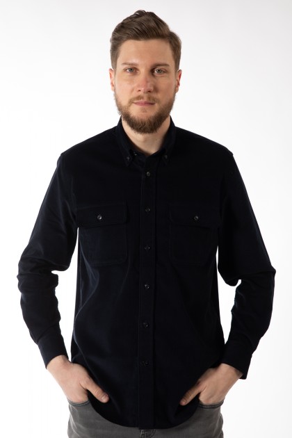 CAMASA CASUAL BLEUMARIN REGULAR FIT  D'S DAMAT