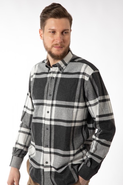 CAMASA CASUAL ANTRACIT REGULAR FIT  D'S DAMAT