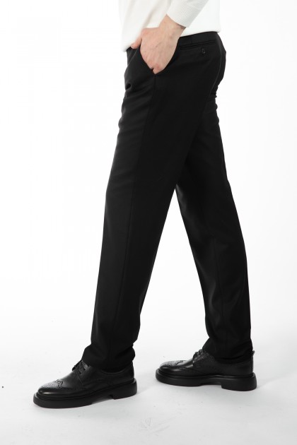 PANTALONI NEGRI SLIM FIT D'S DAMAT