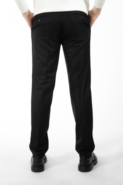 PANTALONI NEGRI SLIM FIT D'S DAMAT