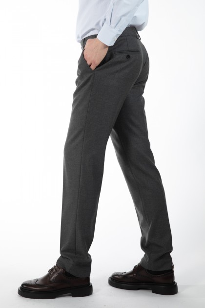 PANTALONI ANTRACIT SLIM FIT D'S DAMAT