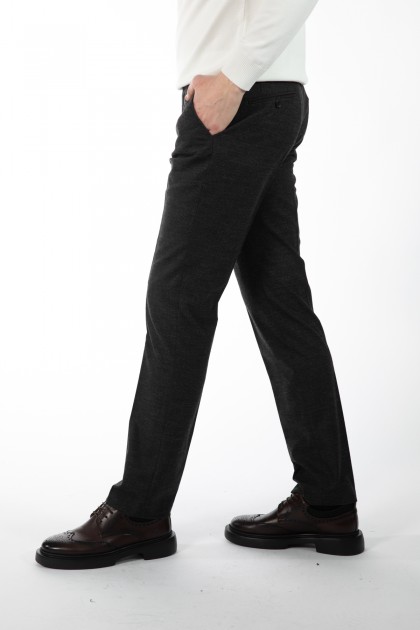 PANTALONI ANTRACIT SLIM FIT D'S DAMAT