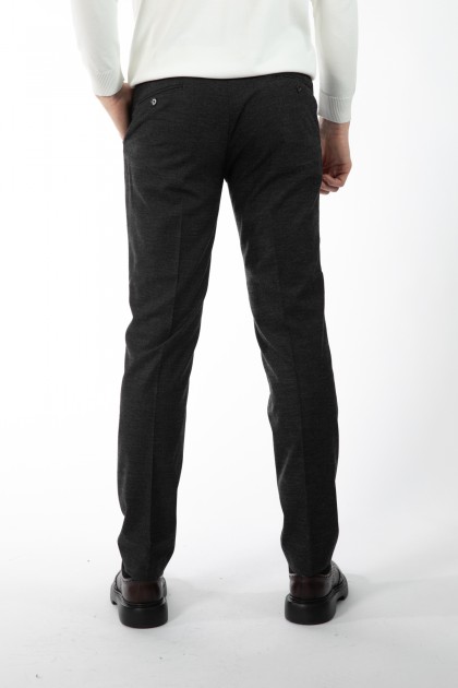 PANTALONI ANTRACIT SLIM FIT D'S DAMAT