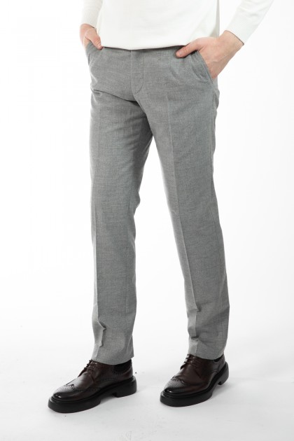 PANTALONI GRI SLIM FIT D'S DAMAT