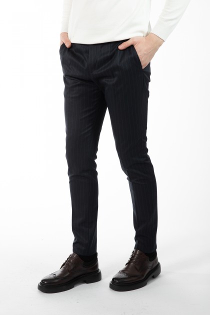 PANTALONI BLEUMARIN SLIM FIT D'S DAMAT