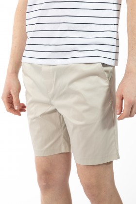 PANTALONI SCURTI BEJ REGULAR FIT D'S DAMAT