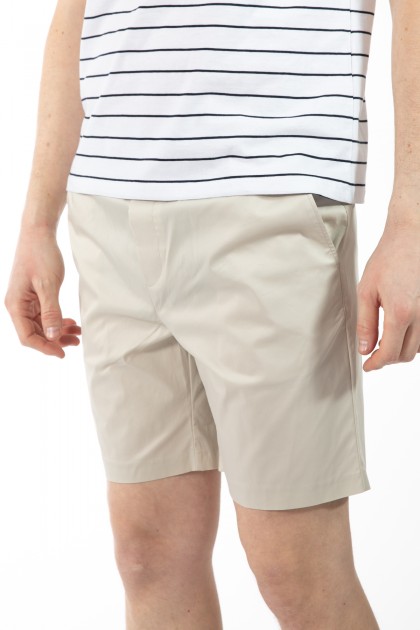 PANTALONI SCURTI BEJ REGULAR FIT D'S DAMAT