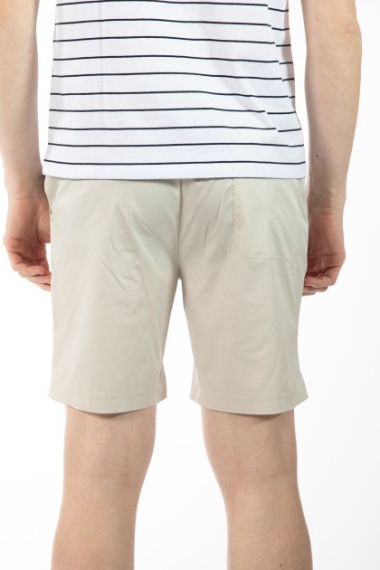 PANTALONI SCURTI BEJ REGULAR FIT D'S DAMAT