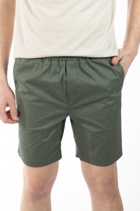 PANTALONI SCURTI KAKI REGULAR FIT D'S DAMAT