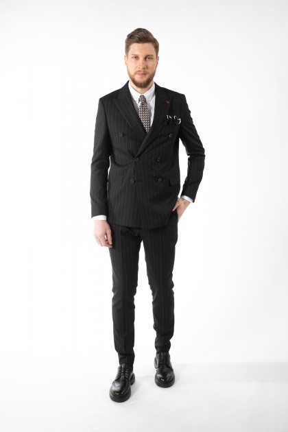 COSTUM NEGRU SLIM FIT TWN