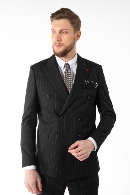COSTUM NEGRU SLIM FIT TWN