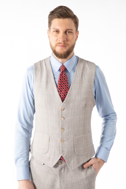 COSTUM BEJ SLIM FIT TWN