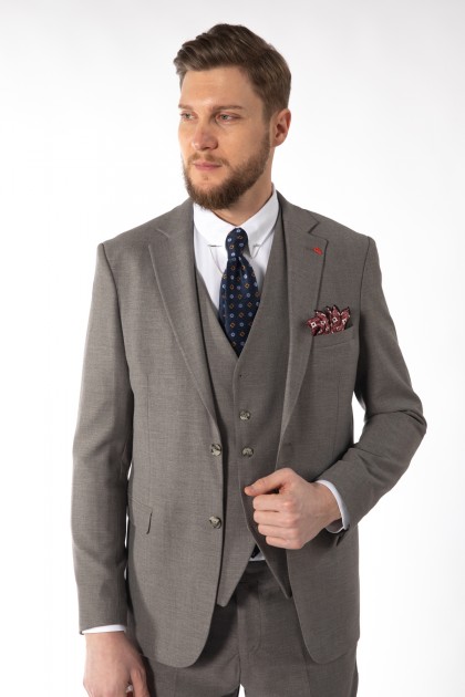 COSTUM BEJ SLIM FIT TWN