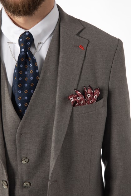 COSTUM BEJ SLIM FIT TWN