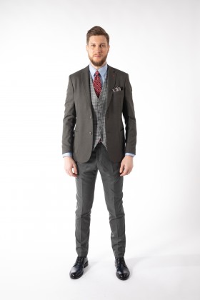 COSTUM ANTRACIT SLIM FIT TWN
