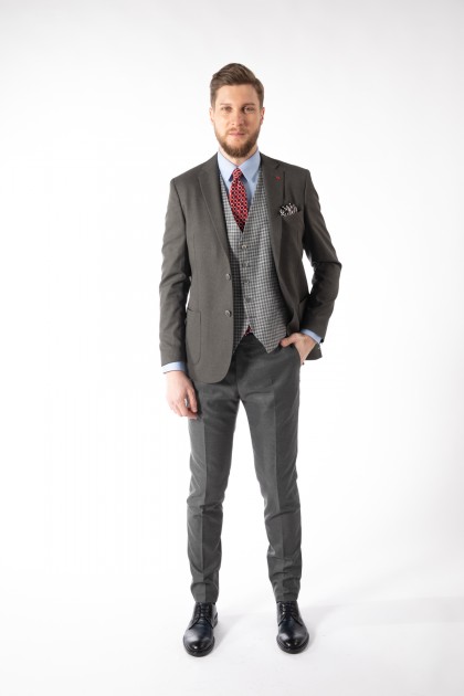 COSTUM ANTRACIT SLIM FIT TWN