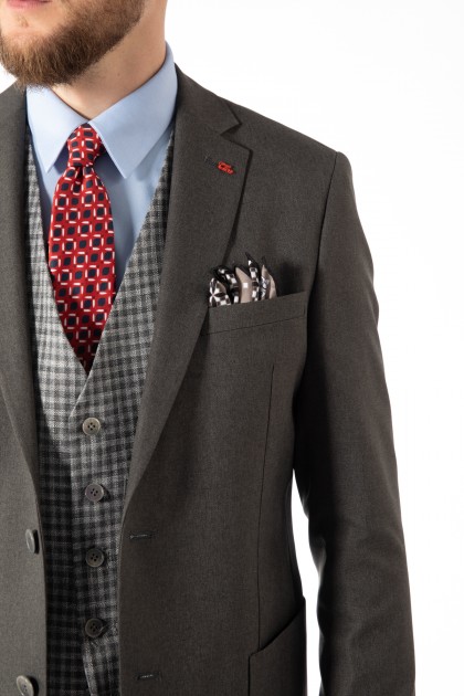 COSTUM ANTRACIT SLIM FIT TWN