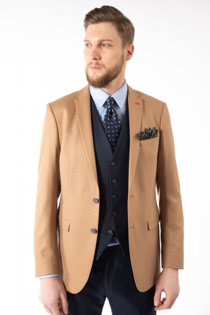 COSTUM BEJ SLIM FIT TWN