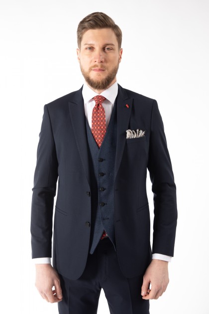 COSTUM BLEUMARIN SLIM FIT TWN