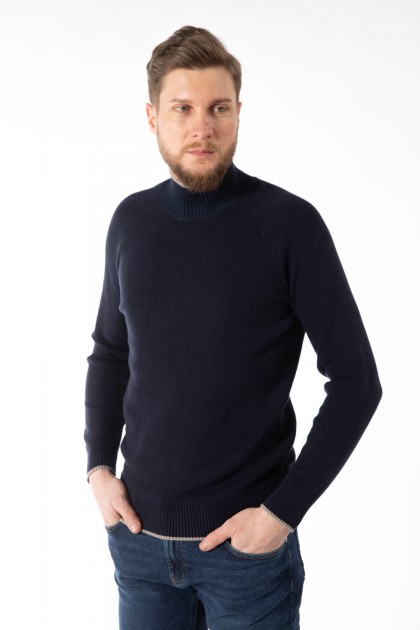 PULOVER BLEUMARIN SLIM FIT TWN