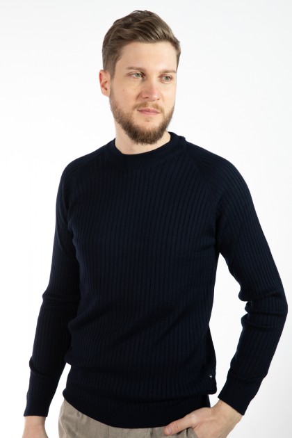 PULOVER BLEUMARIN SLIM FIT TWN