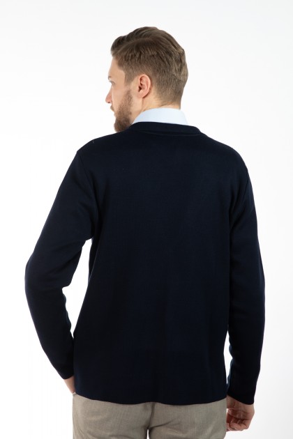 PULOVER BLEUMARIN REGULAR FIT D'S DAMAT