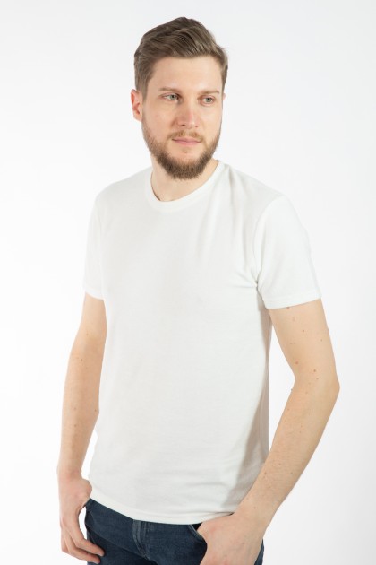 TRICOU ECRU SLIM FIT TWN