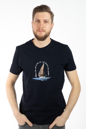 TRICOU BLEUMARIN REGULAR FIT D'S DAMAT