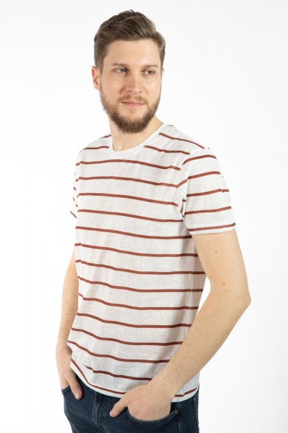 TRICOU PORTOCALIU REGULAR FIT D'S DAMAT