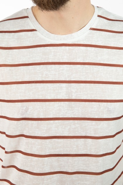 TRICOU PORTOCALIU REGULAR FIT D'S DAMAT